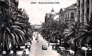 Oran - Boulevard Gallieni - 1956